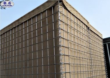 Government Tender Military Sand Wall Gbaion Box Customized hesco barrier