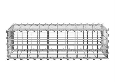 Welded Gabion Cage Retaining Wall Lowes Gabion Stone Baskets Silver Color