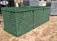 Q195/Low Carbon Steel Wire Military Hesco Sand Filled Barriers Hole Size 3&quot; * 3&quot;